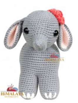 500g Strickwolle Himalaya Himagurumi mit 50% Baumwolle einfarbig, Garn für Amigurumi , 5x100 Gramm Strickgarn uni